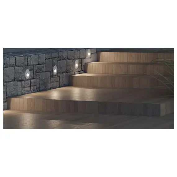 LED Осветител за вграждане в стена Bil O015SL-L3B3K Maytoni 3W 3000K IP54 | Osvetlenieto.bg