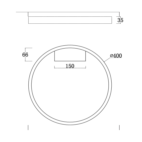 LED Плафон Rim MOD058CL-L25B3K Maytoni 25W 3000K | Osvetlenieto.bg LED Плафон Rim MOD058CL-L25B3K Maytoni 25W 3000K | Osvetlenieto.bg