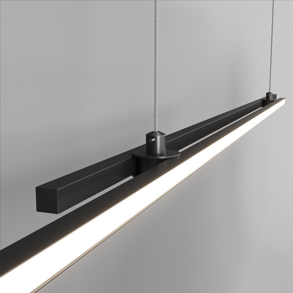 LED Полилей Halo MOD005PL-L36BK Maytoni 48W 4000K | Osvetlenieto.bg