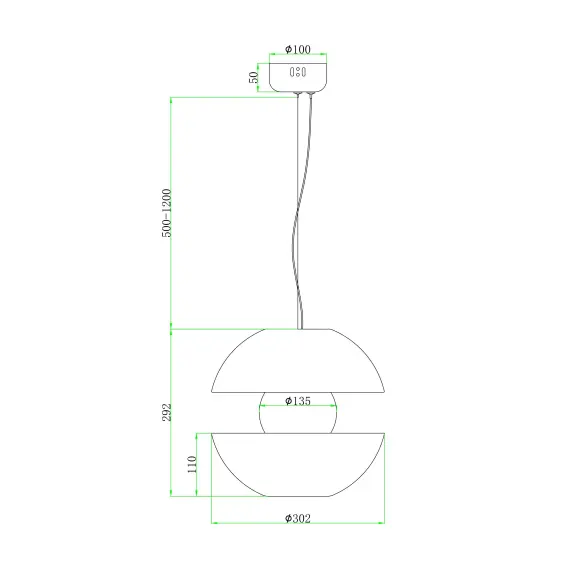 LED Полилей Rebel MOD322PL-L6G3K Maytoni 6W 3000K | Osvetlenieto.bg