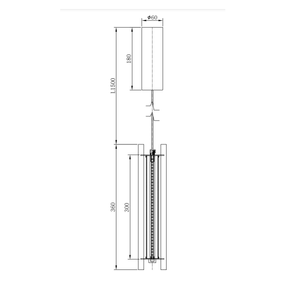LED Полилей Sonata MOD410PL-L12BS3K Maytoni 12W 3000K | Osvetlenieto.bg
