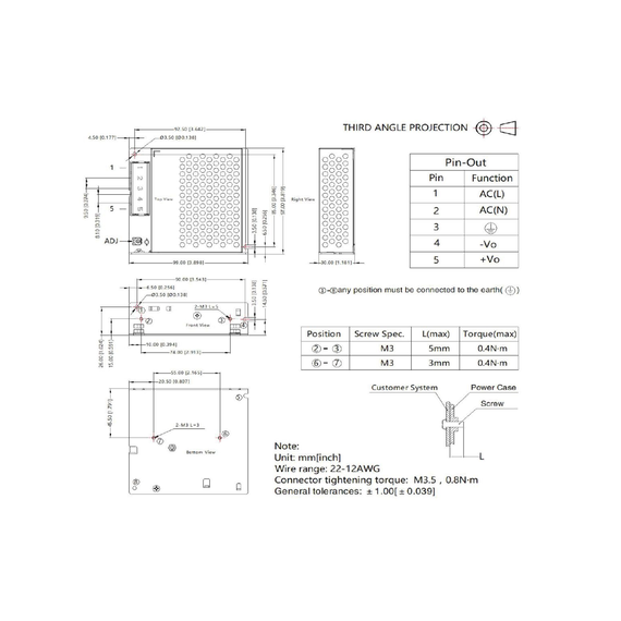 LED Захранване GLP 75W 48V/1.6A MRS-75-48-U-C | Osvetlenieto.bg LED Захранване GLP 75W 48V/1.6A MRS-75-48-U-C | Osvetlenieto.bg