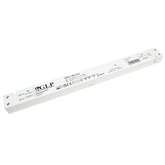 LED захранване SLIM 150W 12V GLP GTPC-150-12-S | Osvetlenieto.bg