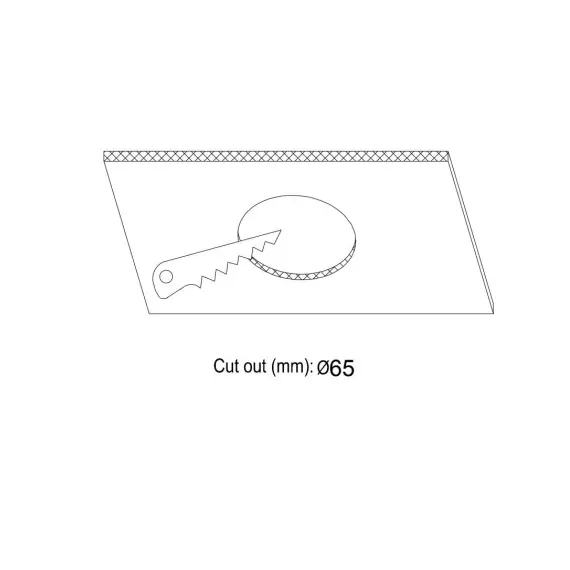 Луна за вграждане Reif DL049-01GB Maytoni 1xGU10 | Osvetlenieto.bg