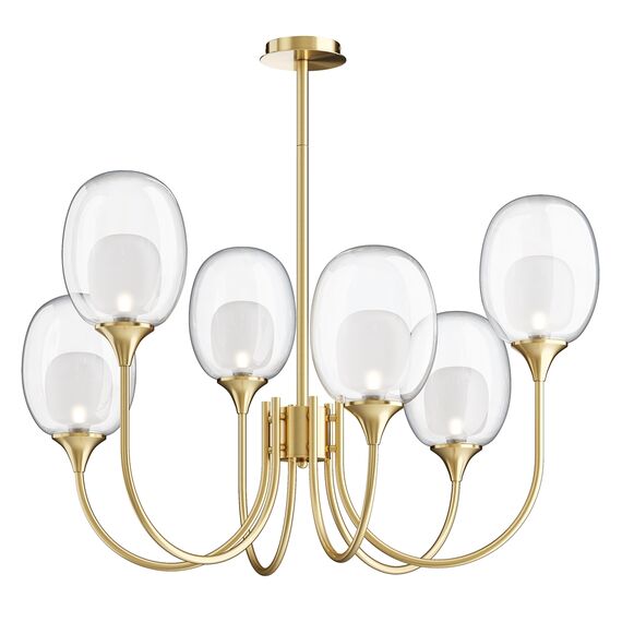 Полилей Aura MOD016PL-06BS Maytoni 6xE14 | Osvetlenieto.bg
