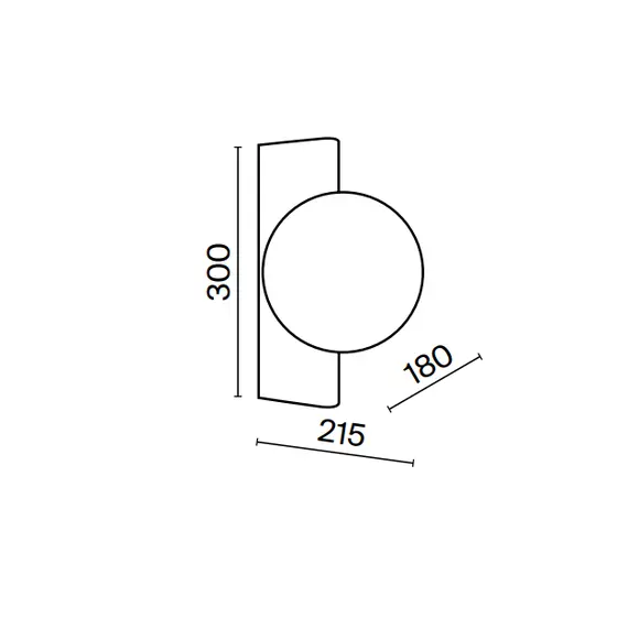 Аплик Avant-garde MOD324WL-01BS Maytoni 1xG9 | Osvetlenieto.bg