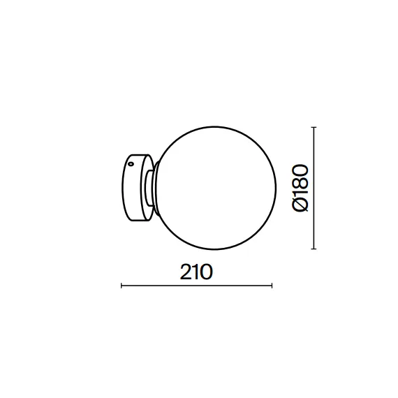 Аплик Basic form MOD321WL-01G2 Maytoni 1xE14 | Osvetlenieto.bg