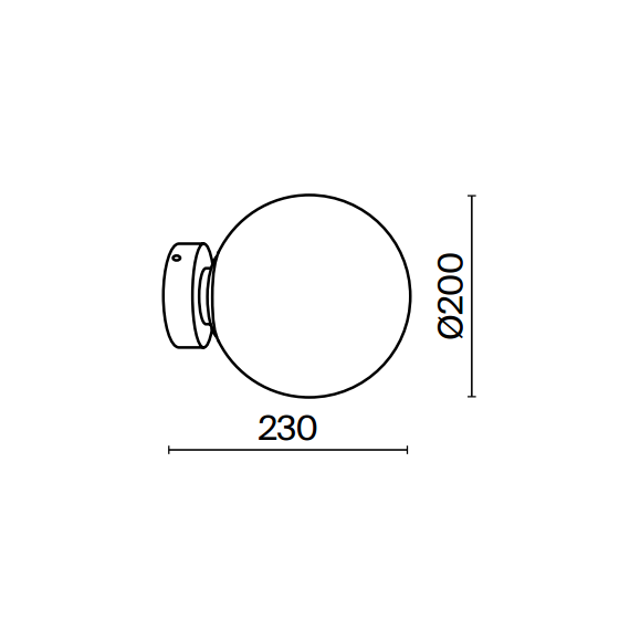Аплик Basic form MOD321WL-01G3 Maytoni 1xE14 | Osvetlenieto.bg