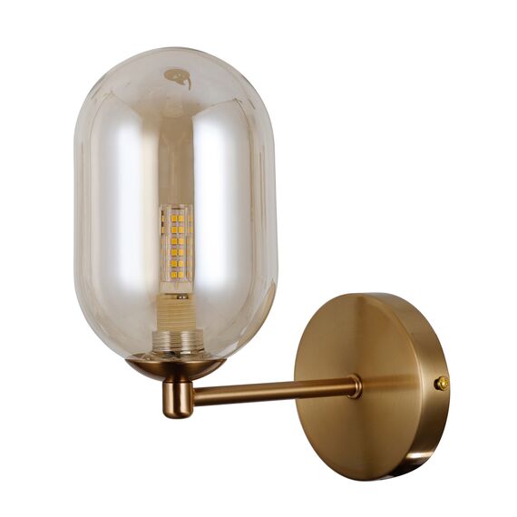 Аплик Perano WL-4215-1-HBR Italux 1xG9 | Osvetlenieto.bg