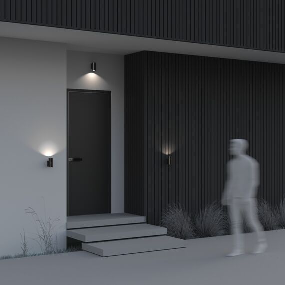 Фасаден аплик Bowery O574WL-01B Maytoni 1xGU10 IP54 | Osvetlenieto.bg