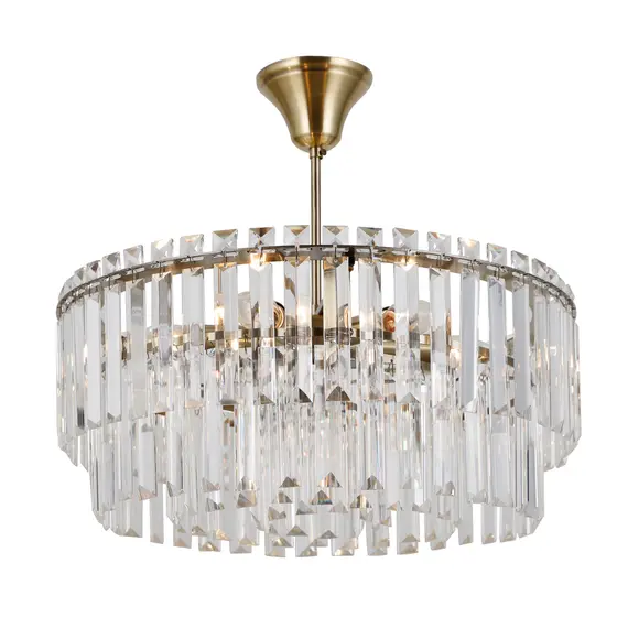 Кристален плафон Buena PND-22320-6-ABR Italux 6xE14 | Osvetlenieto.bg