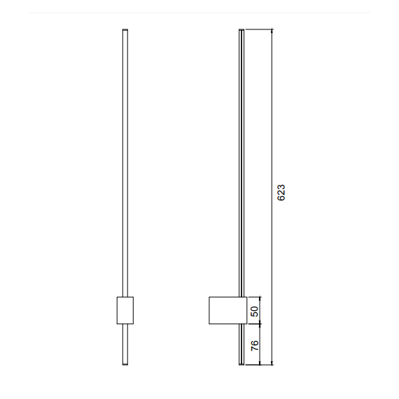 LED Аплик Pars C070WL-L6GB3K Maytoni 6W 3000K | Osvetlenieto.bg