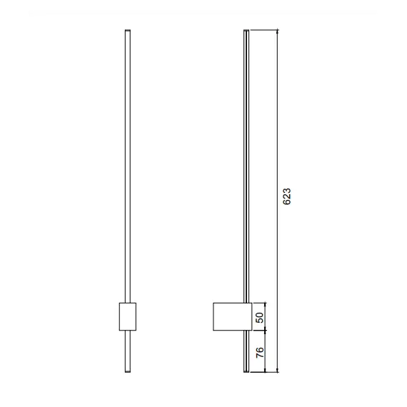 LED Аплик Pars C070WL-L6GB3K Maytoni 6W 3000K | Osvetlenieto.bg