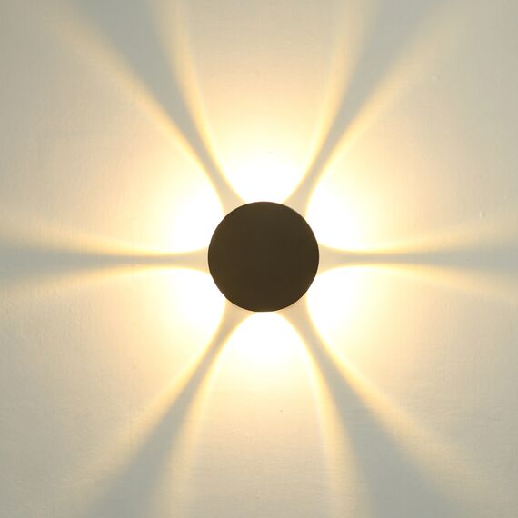 LED Фасаден аплик Macba OWL-6031-6-4K Italux 6W 4000K IP54 | Osvetlenieto.bg