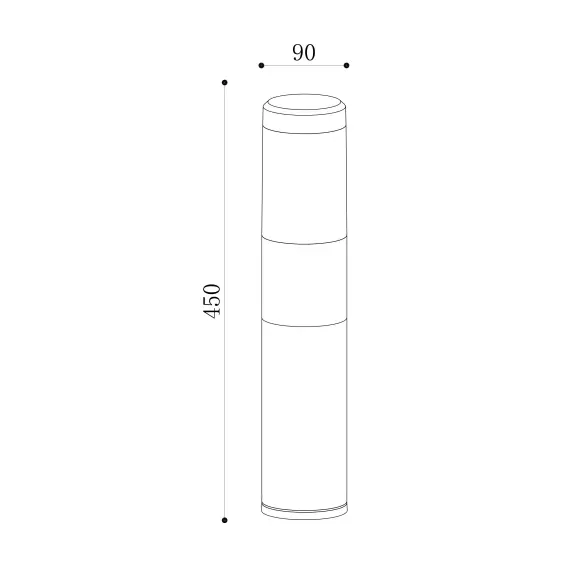 LED Градински стълб Koln O590FL-L8B4K Maytoni 8W 4000K IP54 | Osvetlenieto.bg
