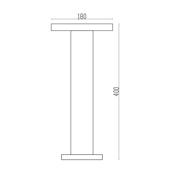 LED Градински стълб Wald O420FL-L12GF Maytoni 12W 3000K IP65 | Osvetlenieto.bg