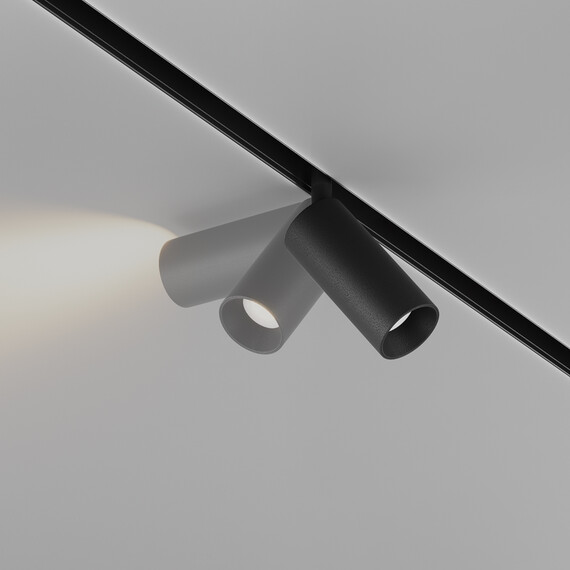 LED Прожектор магнитна шина Exility Focus LED TR032-2-5W3K-S-B Maytoni 5W 3000K | Osvetlenieto.bg