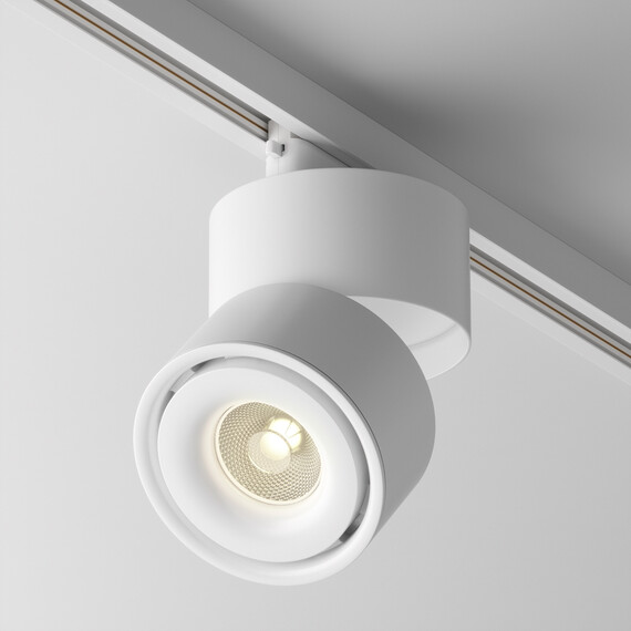 LED Спот за 2L шина Yin TR084-1-15W3K-W Maytoni 15W 3000K | Osvetlenieto.bg