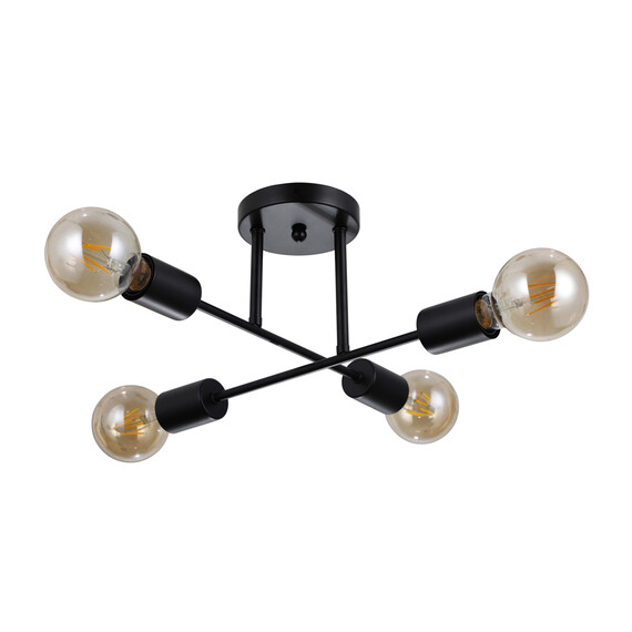 Плафон Formio PND-4052-4-BL Italux 4xE27 | Osvetlenieto.bg