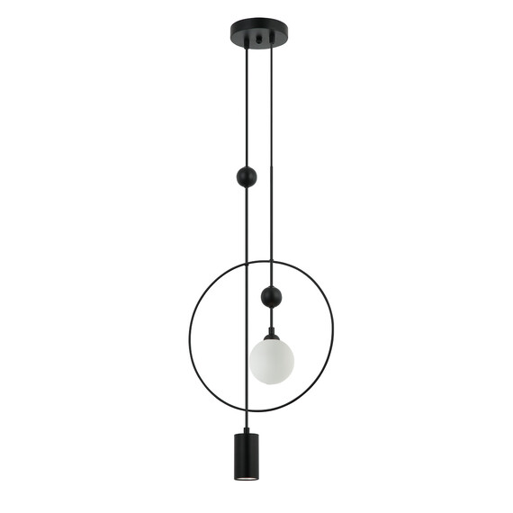 Полилей Trosti PND-428892-BK Italux 1xG9+1xGU10 | Osvetlenieto.bg