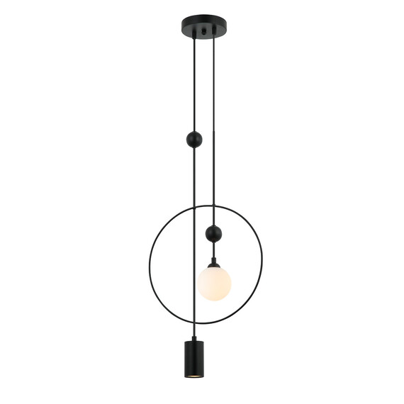Полилей Trosti PND-428892-BK Italux 1xG9+1xGU10 | Osvetlenieto.bg