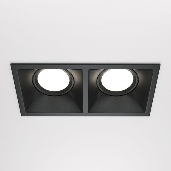 Двойна луна за вграждане Dot DL029-2-02B Maytoni 2xGU10 | Osvetlenieto.bg