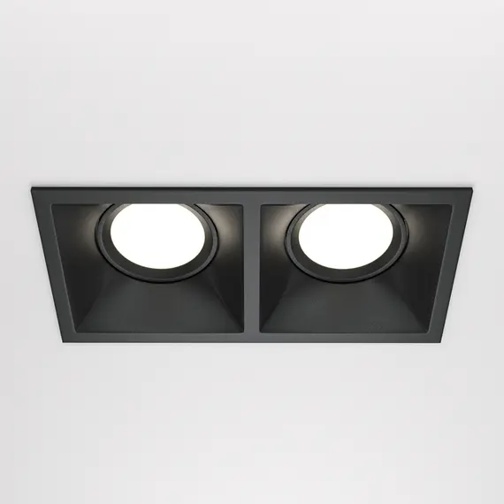 Двойна луна за вграждане Dot DL029-2-02B Maytoni 2xGU10 | Osvetlenieto.bg