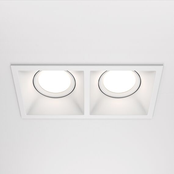 Двойна луна за вграждане Dot DL029-2-02W Maytoni 2xGU10 | Osvetlenieto.bg