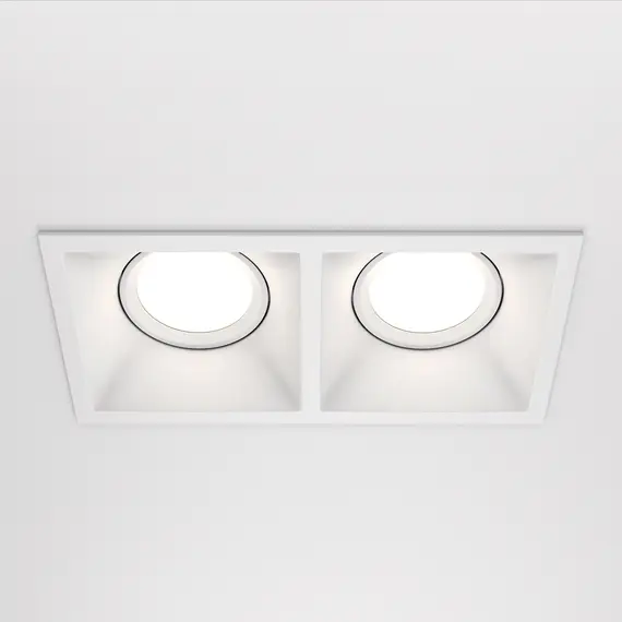 Двойна луна за вграждане Dot DL029-2-02W Maytoni 2xGU10 | Osvetlenieto.bg