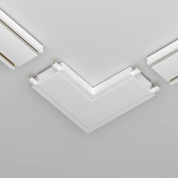 Ъглов конектор за магнитна шина Radity White TRA084CL-11W Maytoni | Osvetlenieto.bg