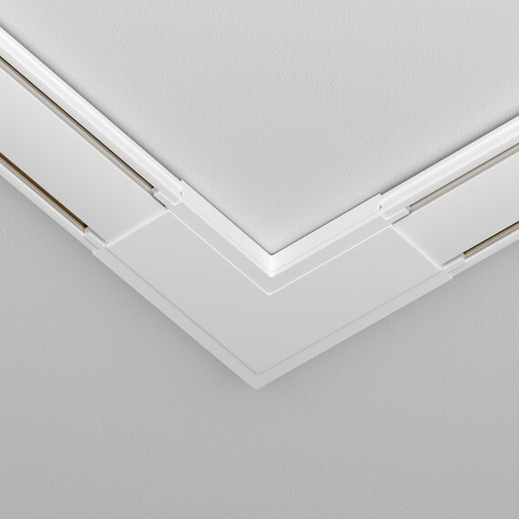 Ъглов конектор за магнитна шина Radity White TRA084CL-11W Maytoni | Osvetlenieto.bg Ъглов конектор за магнитна шина Radity White TRA084CL-11W Maytoni | Osvetlenieto.bg