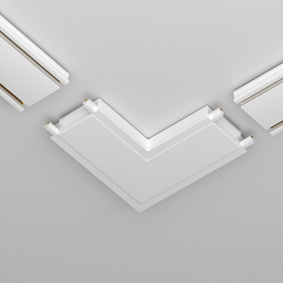 Ъглов конектор за магнитна шина Radity White TRA084CL-11W Maytoni | Osvetlenieto.bg