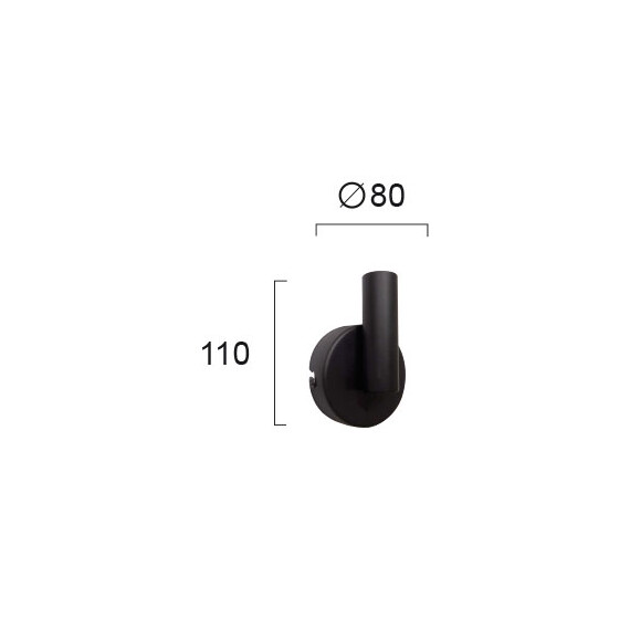 LED Аплик DUCT 3989600 Viokef 3W 3000K | Osvetlenieto.bg
