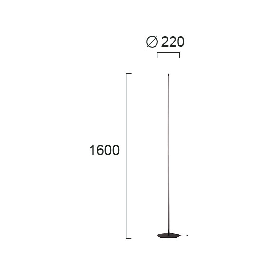 LED Лампион SPEED 4272800 Viokef 25W 3000K | Osvetlenieto.bg