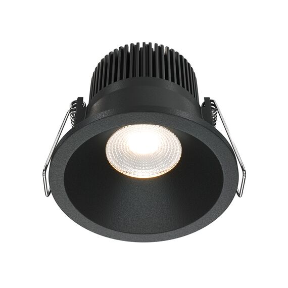 LED Луна за баня за вграждане Zoom DL034-01-06W3K-B Maytoni 6W 3000K IP65 | Osvetlenieto.bg