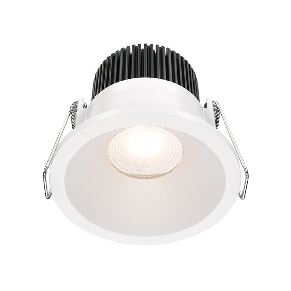 LED Луна за баня за вграждане Zoom DL034-01-06W3K-W Maytoni 6W 3000K IP65 | Osvetlenieto.bg