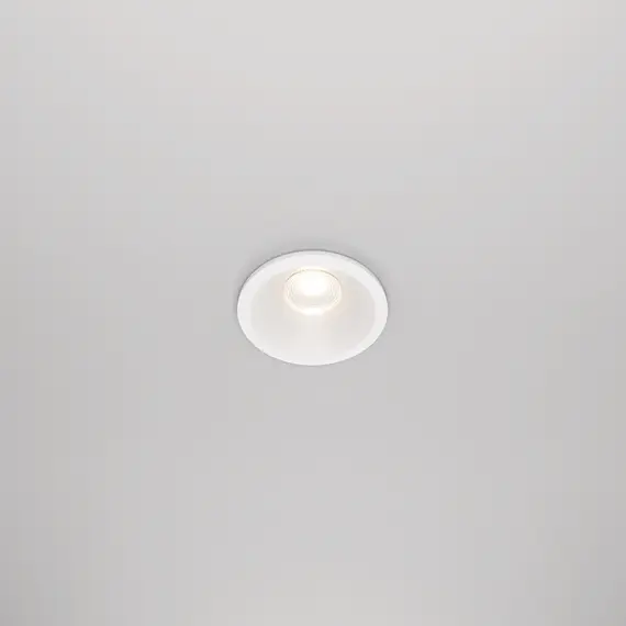 LED Луна за баня за вграждане Zoom DL034-01-06W3K-W Maytoni 6W 3000K IP65 | Osvetlenieto.bg