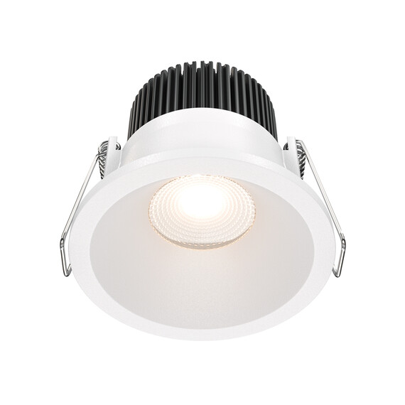 LED Луна за баня за вграждане Zoom DL034-01-06W3K-W Maytoni 6W 3000K IP65 | Osvetlenieto.bg