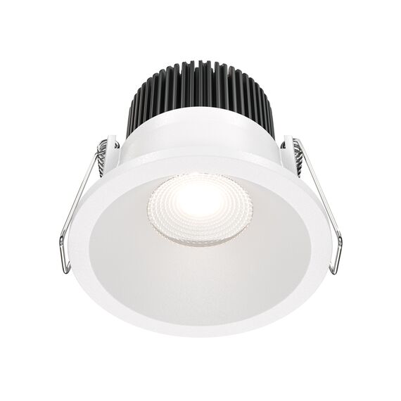 LED Луна за баня за вграждане Zoom DL034-01-06W4K-W Maytoni 6W 4000K IP65 | Osvetlenieto.bg