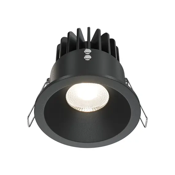 LED Луна за баня за вграждане Zoom DL034-L12W4K-B Maytoni 12W 4000K IP65 | Osvetlenieto.bg