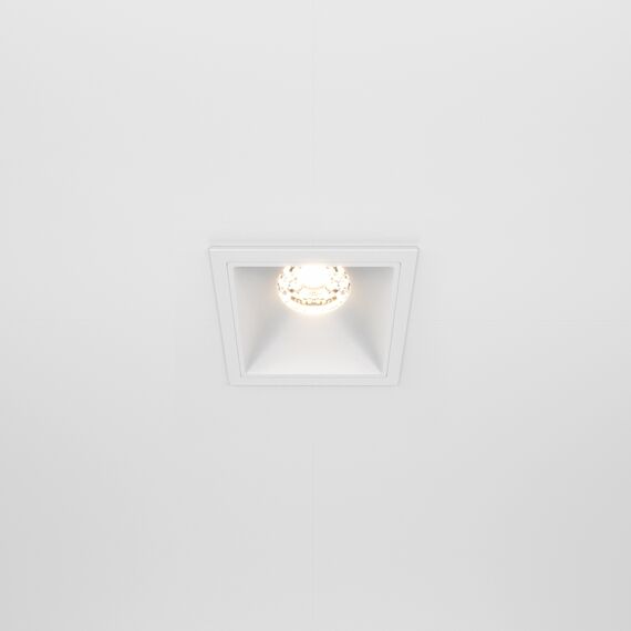 LED Луна за вграждане Alfa LED DL043-01-10W3K-SQ-W Maytoni 10W 3000K | Osvetlenieto.bg