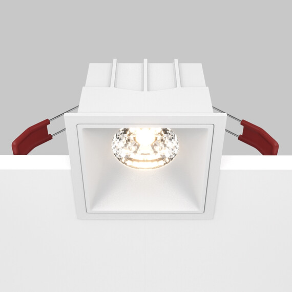 LED Луна за вграждане Alfa LED DL043-01-15W3K-SQ-W Maytoni 15W 3000K | Osvetlenieto.bg