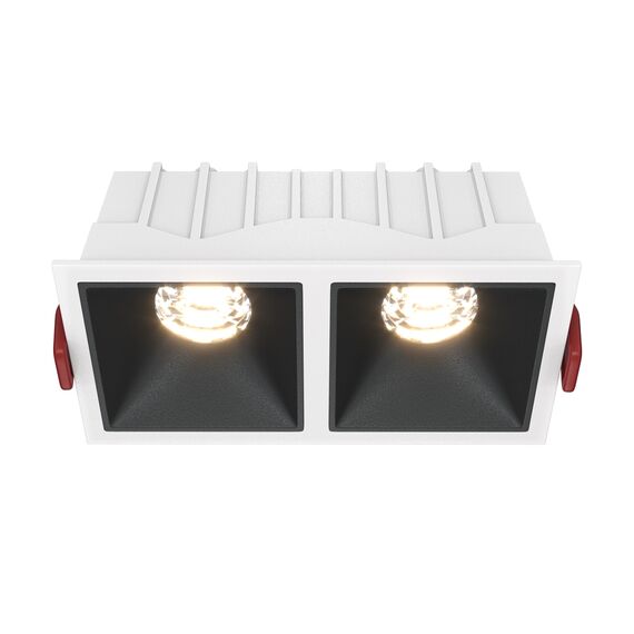 LED Луна за вграждане Alfa LED DL043-02-10W3K-SQ-WB Maytoni 2x10W 3000K | Osvetlenieto.bg