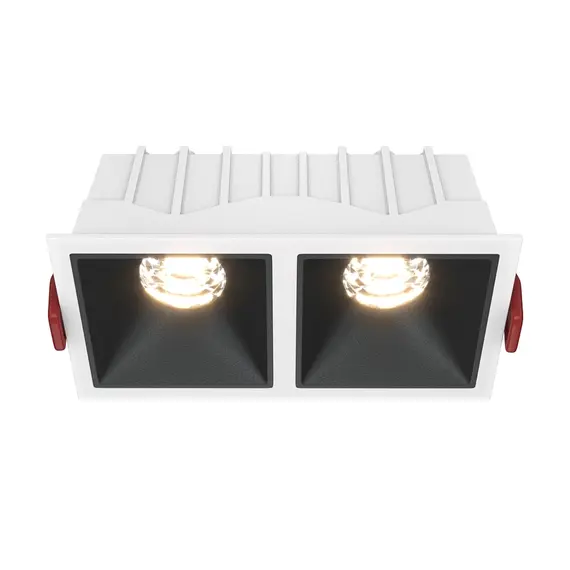 LED Луна за вграждане Alfa LED DL043-02-10W3K-SQ-WB Maytoni 2x10W 3000K | Osvetlenieto.bg
