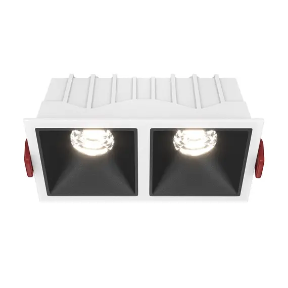LED Луна за вграждане Alfa LED DL043-02-10W4K-SQ-WB Maytoni 2x10W 4000K | Osvetlenieto.bg