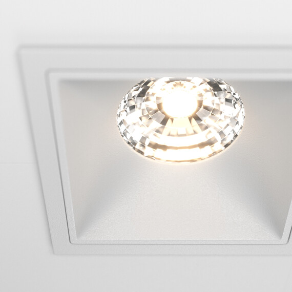 LED Луна за вграждане Alfa LED DL043-02-15W3K-SQ-W Maytoni 2x15W 3000K | Osvetlenieto.bg