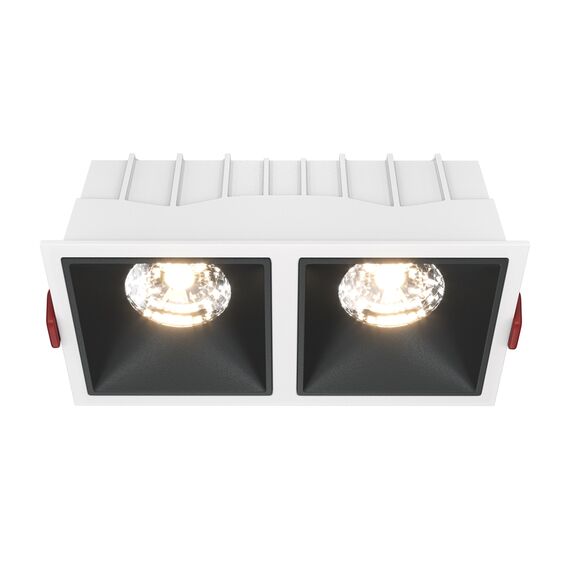 LED Луна за вграждане Alfa LED DL043-02-15W3K-SQ-WB Maytoni 2x15W 3000K | Osvetlenieto.bg