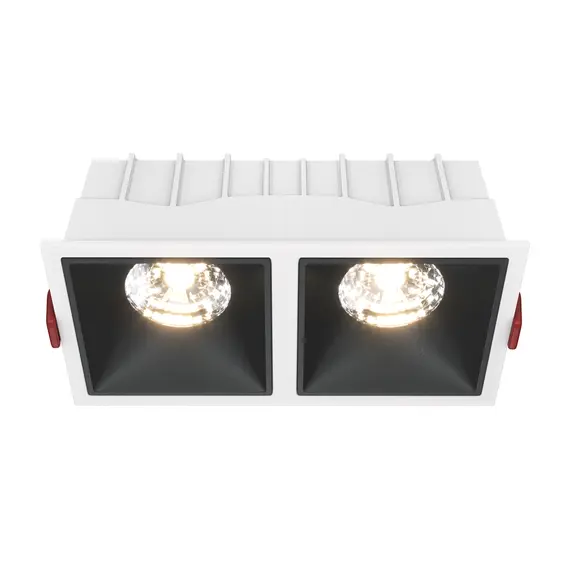 LED Луна за вграждане Alfa LED DL043-02-15W3K-SQ-WB Maytoni 2x15W 3000K | Osvetlenieto.bg