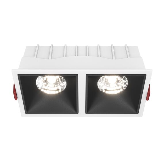 LED Луна за вграждане Alfa LED DL043-02-15W4K-SQ-WB Maytoni 2x15W 4000K | Osvetlenieto.bg