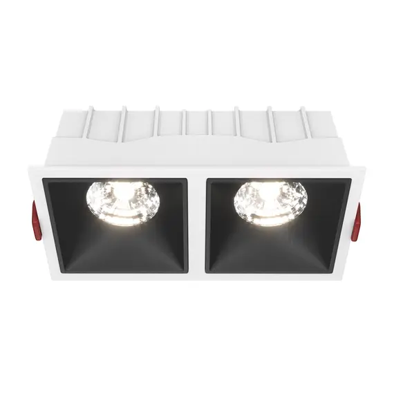 LED Луна за вграждане Alfa LED DL043-02-15W4K-SQ-WB Maytoni 2x15W 4000K | Osvetlenieto.bg